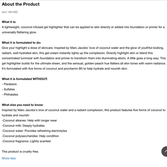 Marc Jacobs Dew Drops Highlighter - Picture 16 of 16